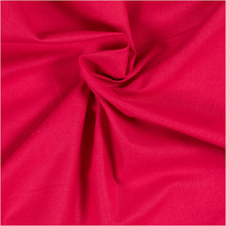 Creativ Company Fabric, b: 145 cm, 140 gr, rose, 5 m 1 boîte
