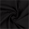 Creativ Company Fabric, b: 145 cm, 140 gr, noir, 5 m 1 boîte