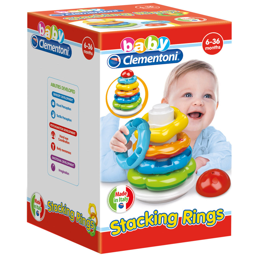 Anneaux de pile de bébé Clementoni