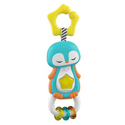 Clementoni bébé pingouin hochet + lumière et son