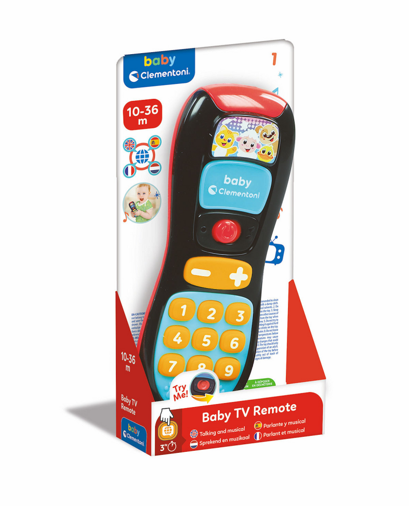 Clementoni bébé parlant et télécommande musicale
