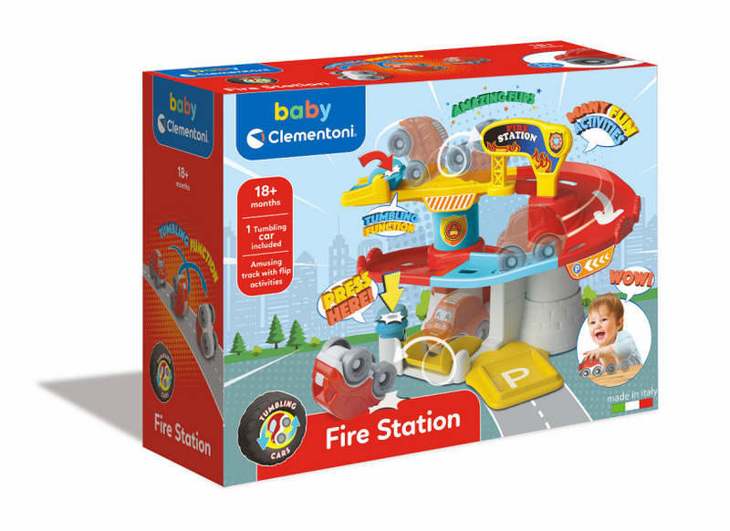 Clementoni bébé Brandweerkazerne avec voiture