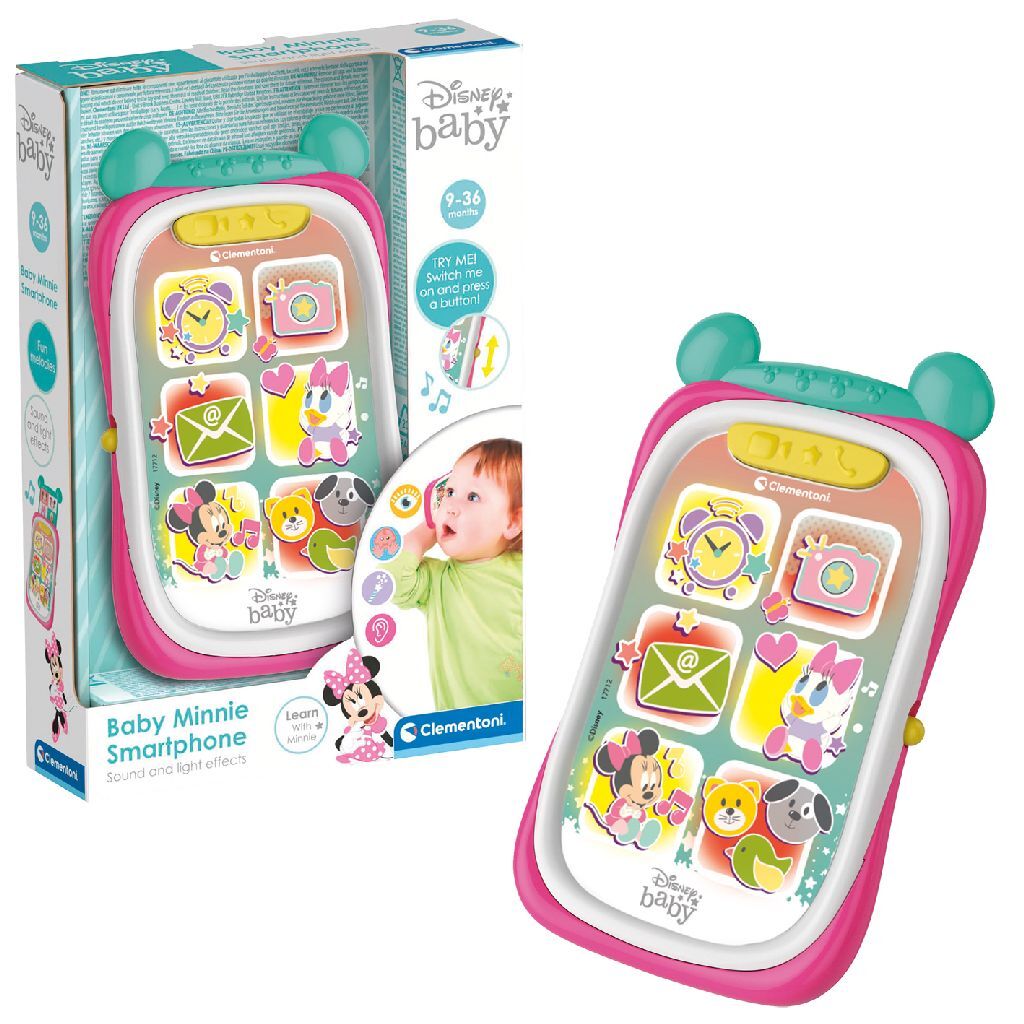 Clementoni Disney Baby Minnie Mouse Téléphone