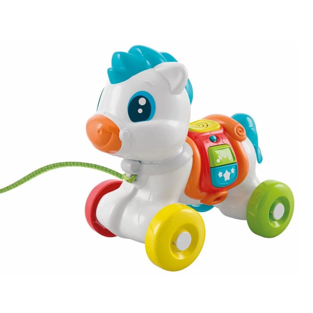 Clementoni poney animal de traction bébé