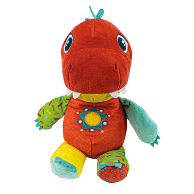 Clementoni bébé Pluchen câlins dinosaurus
