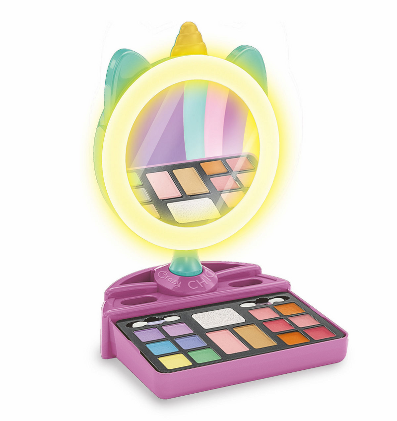 Clementoni Crazy Chic - Unicorn Spiegel avec une lumière à la LED