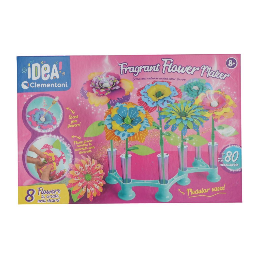 Clementoni Idea Making Sense Craft Set, 8 fleurs