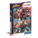 Clementoni Supercolor Puzzle 2x60 Pieces - afbeelding 1