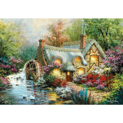 Clementoni Collection de haute qualité Puzzle Country Retreat 1500 pièces
