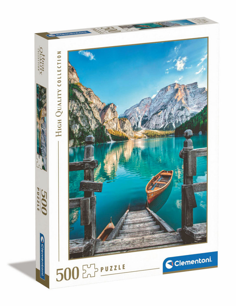 Clementoni Jigsaw Puzzle Braies Lake, 500e.