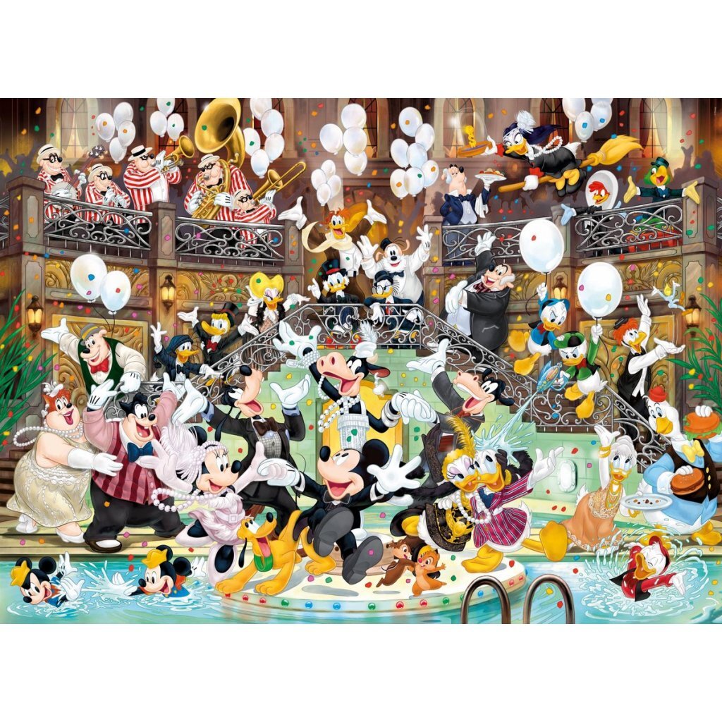 Clementoni Puzzle Disney Mickey 90 ans de pièces magiques 1000