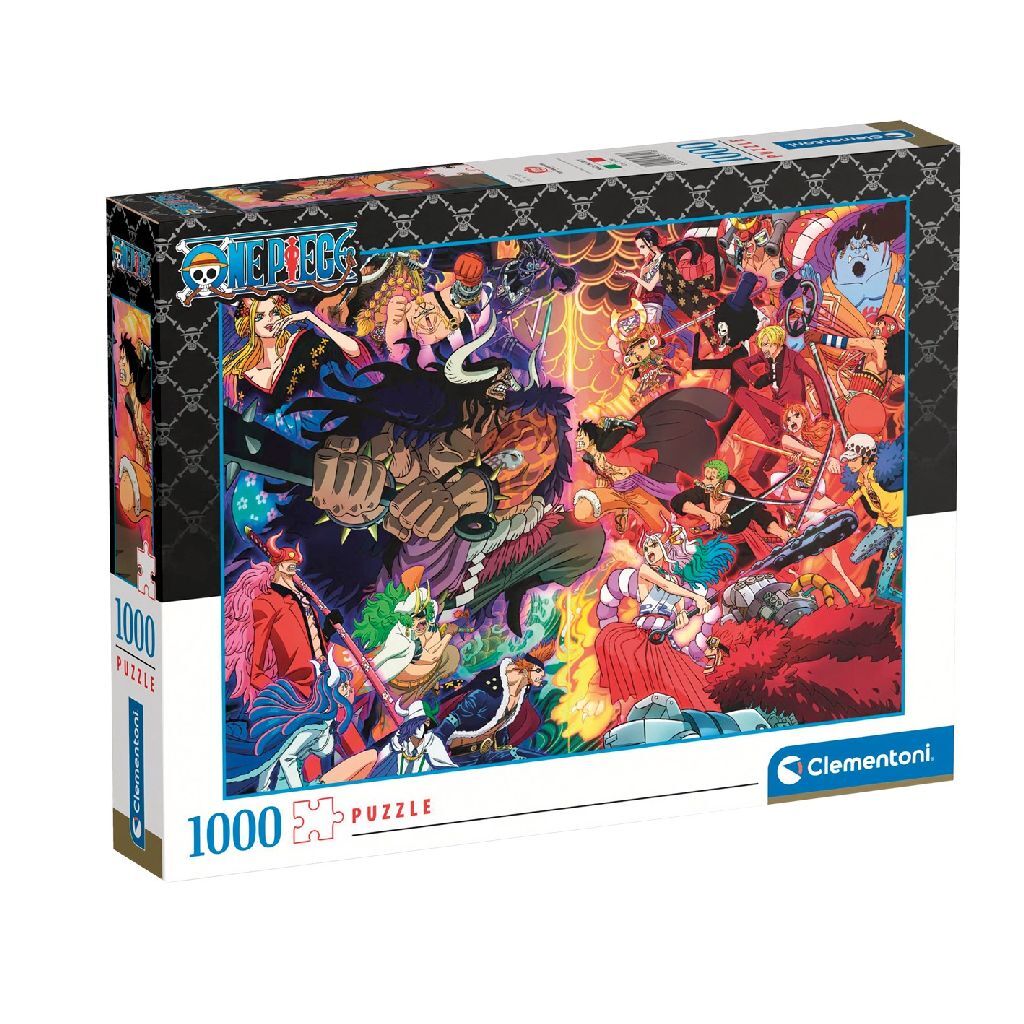 Clementoni Puzzle One Piece Luffy vs Kaido 1000 pièces