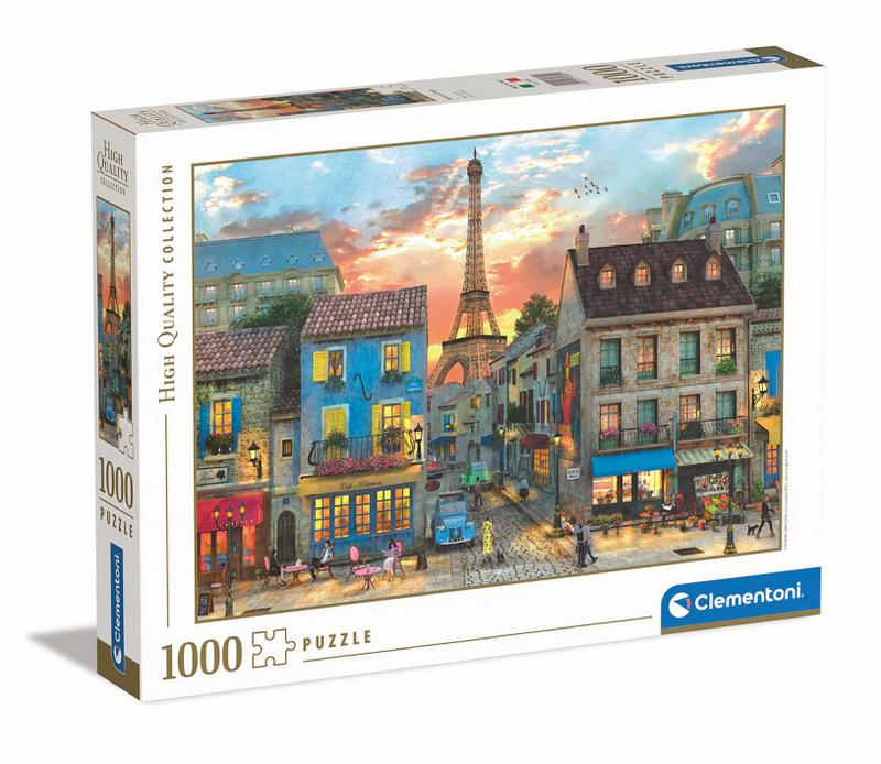 Clementoni Jigsaw Puzzle Streets of Paris, 1000st.