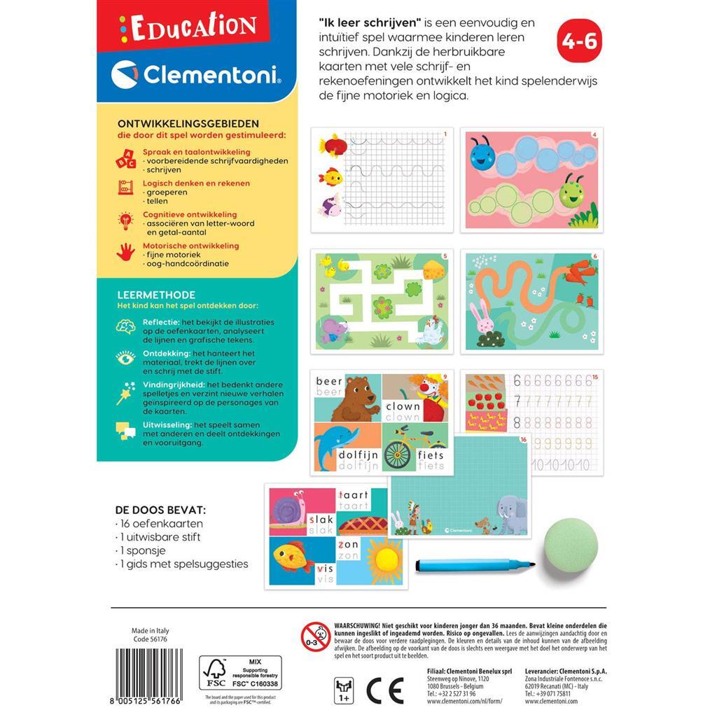 Clementoni Education J'apprends à écrire