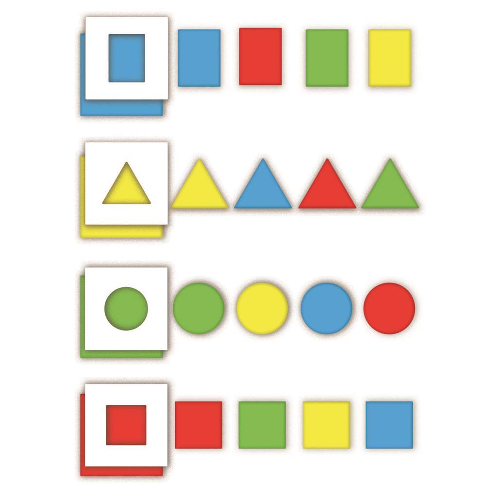 Formes et couleurs de l'éducation de Clementoni