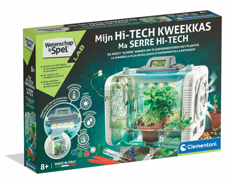 Clementoni Science and Game - Mon ensemble d'expériation Hi -Tech Kwekekkas