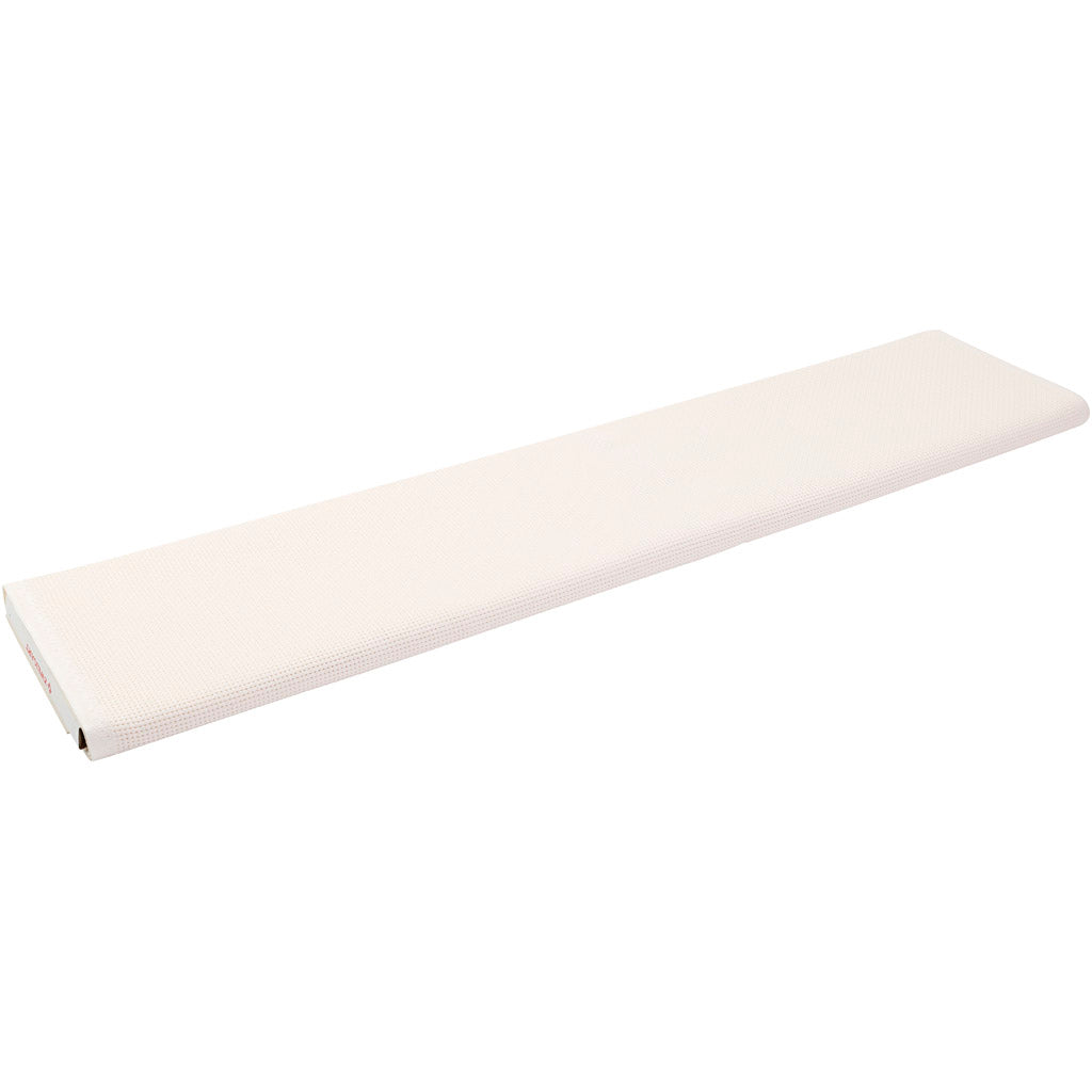 Creativ Company Aida, b: 60 cm, 24 carrés par 10 cm, blanc, 3 m 1 boîte