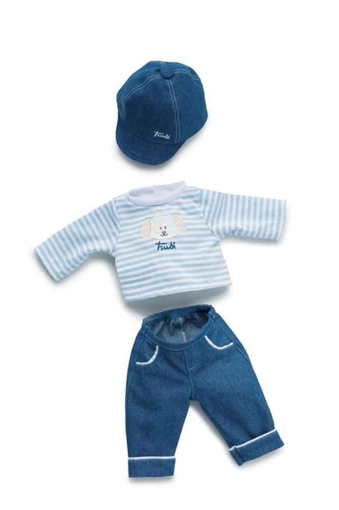 Vêtement Trudi 36 cm. ensemble de jeans