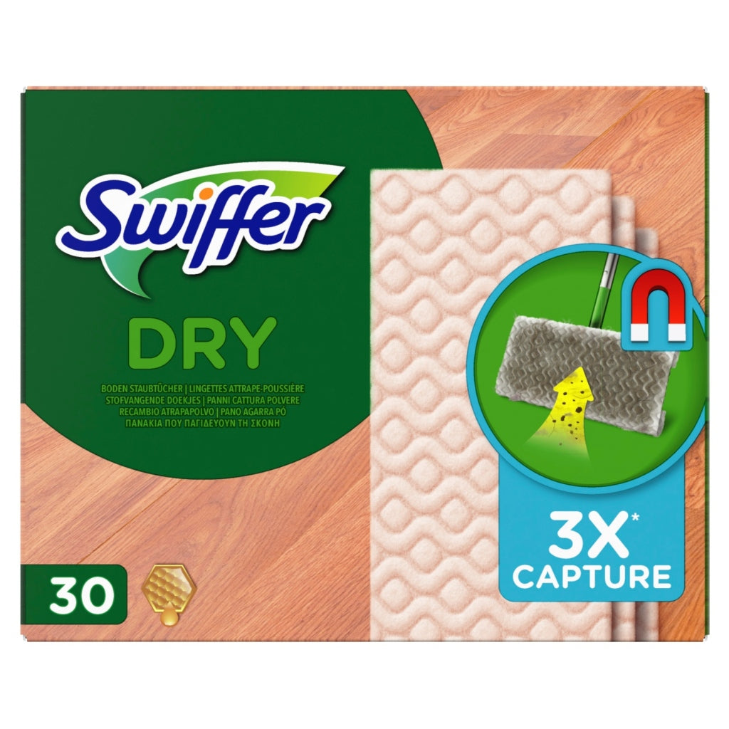 Swiffer Swiffer Dry Magnetic Floors Totts 30 pièces