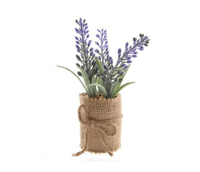 Decoris plante artificielle lavande h12cm