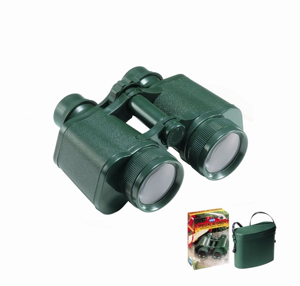Jumelles Navir vertes avec couvercle. 4+
