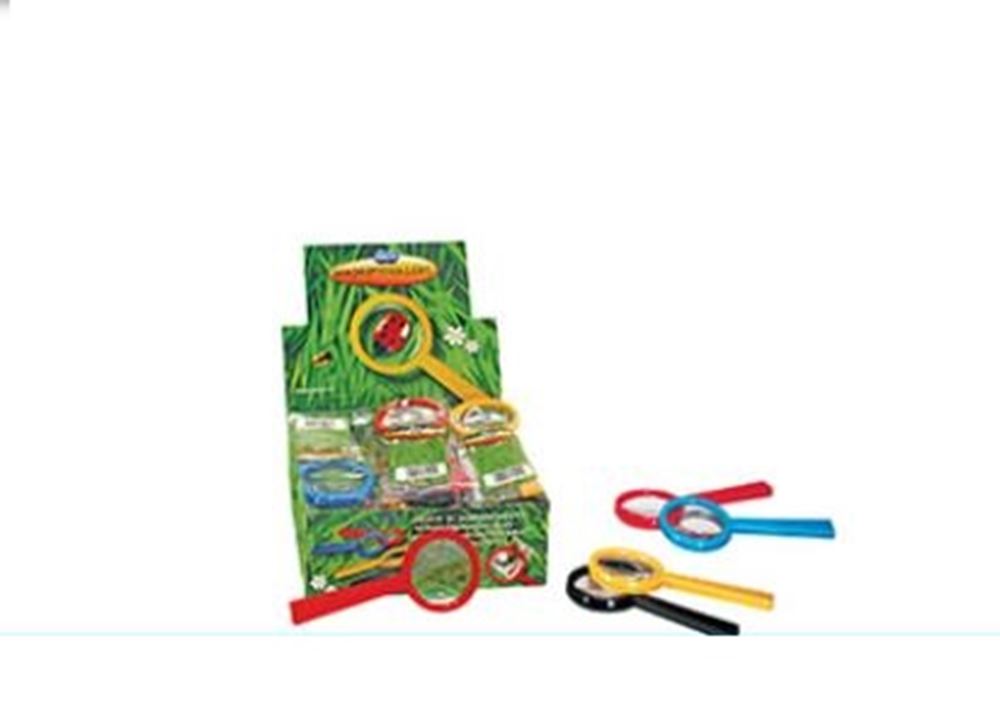 Loupe robuste Navir, grossissement 4 assortis. 3+