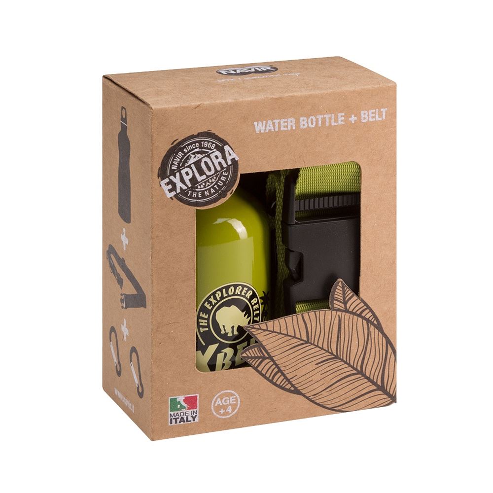 Bouteille et sangle Navir explora. 8+