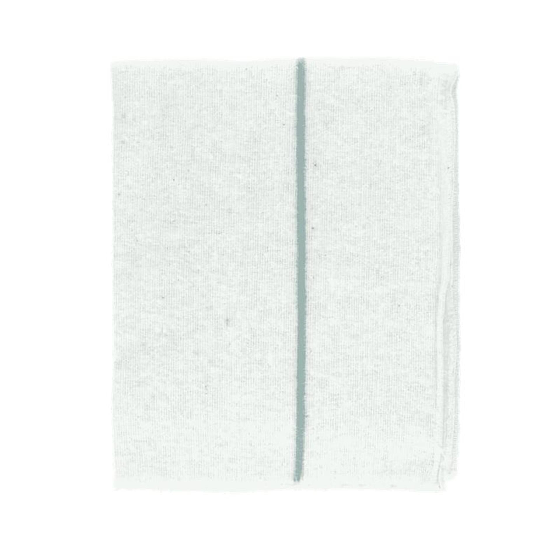 Serpillère à rayures vertes 60x60cm pack 10 pcs