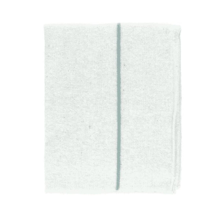 Serpillère à rayures vertes 60x60cm pack 10 pcs