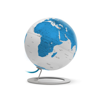 Atmosphère atmosphère nr-0324igwt-gb globe iglobe léger turquoise 25 cm de diamètre de métal chromé