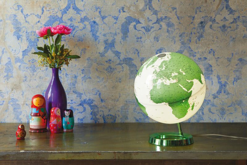 Atmosphère atmosphère nr-0331f7n4 gb globe vert chaud vert 30 cm de diamètre plastique pied avec éclairage
