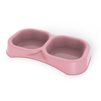 Bama Pet Double Feeding Bin 21x11.5x3 cm Assorti