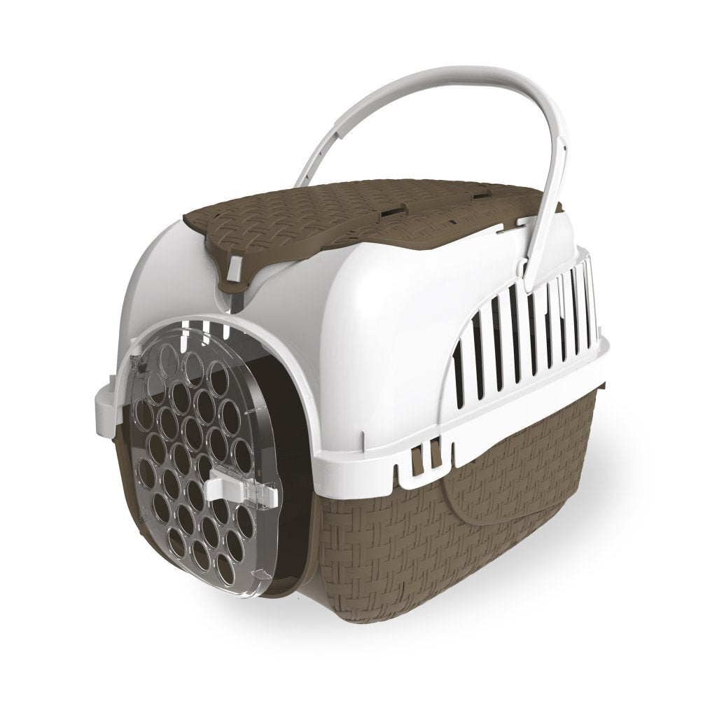 Bama Pet Transportbox 52x33x34 cm taupe blanc