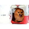Bama Pet Transportbox 52x33x34 cm argent rouge