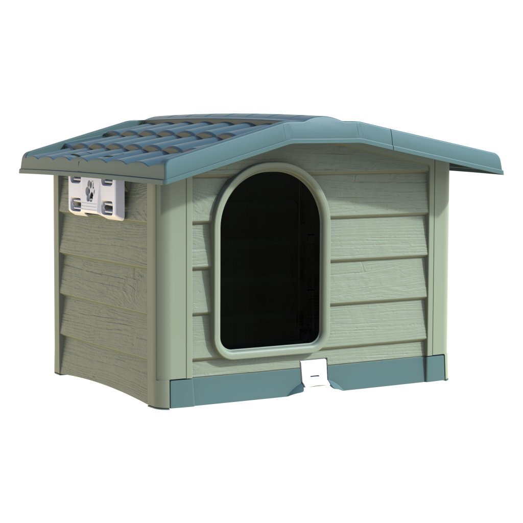 Bama Pet Cuccia Dog Loft 89x75x62 cm vert