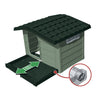 Bama Pet Cuccia Dog Loft 89x75x62 cm vert