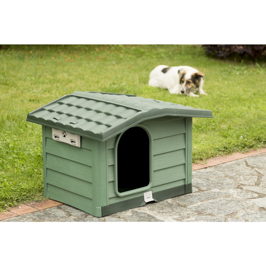 Bama Pet Cuccia Cage de chien 110x94x77 cm vert