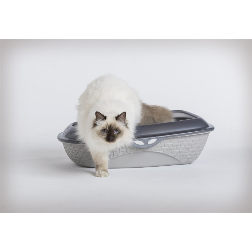 Bama Pet Sabbia Kattenbak 59.5x40.3x17,9 cm Gray