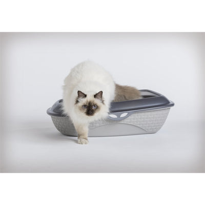 Bama Pet Sabbia Kattenbak 59.5x40.3x17,9 cm Gray