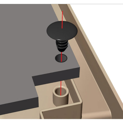 Panneaux d'isolation de kit pour animaux de compagnie bama hondhok grand