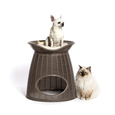 BAMA PET PASCHA Animal Basket 52x50x46 55 cm taupe