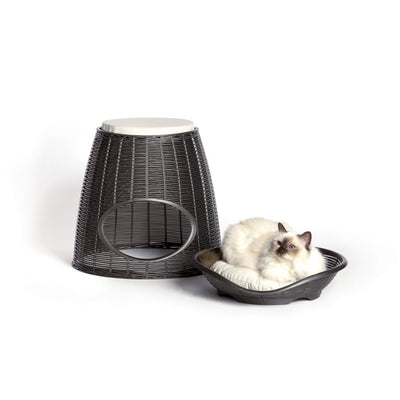 BAMA PET PASCHA Animal Panier 52x50x46 55 cm anthracite