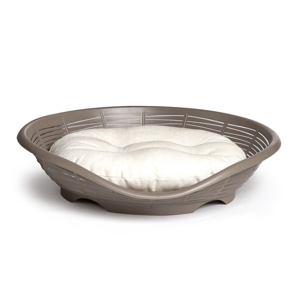 BAMA PETHA BASKET 48X46X11 CM TAUPE