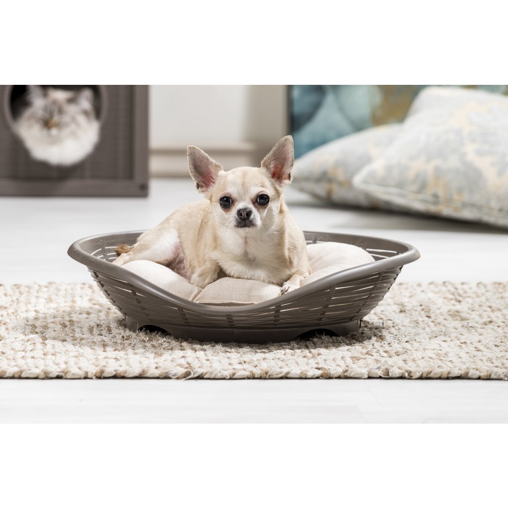 BAMA PETHA BASKET 48X46X11 CM TAUPE