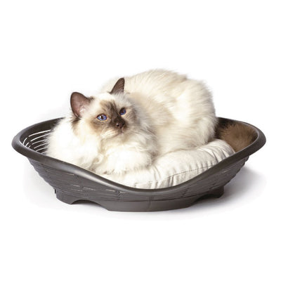 BAMA PETHA BASKET 48X46X11 CM Anthracite
