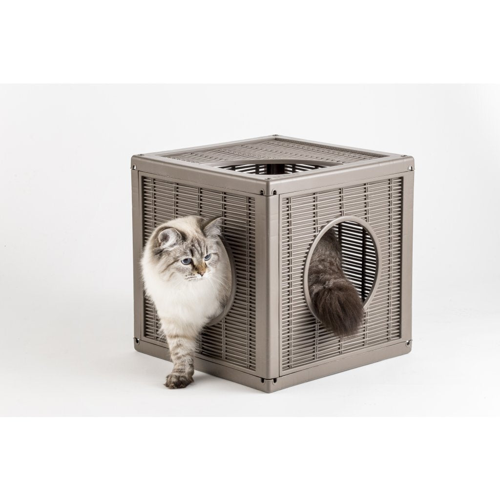 Bama Pet Qublo Cats Cube 35x35x35 cm taupe