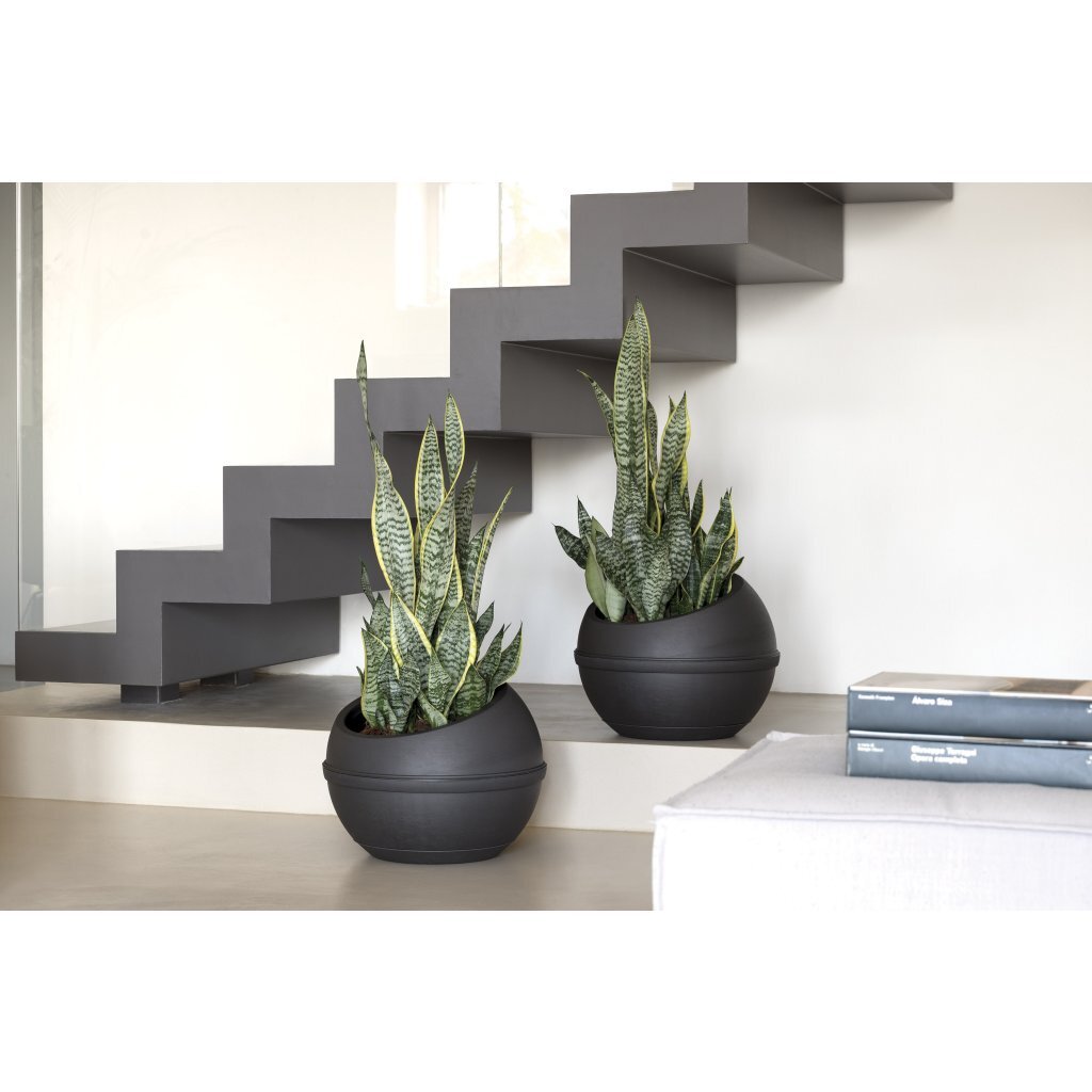 Bama Sfera Bloempot 23l 40,5x32 cm anthracite
