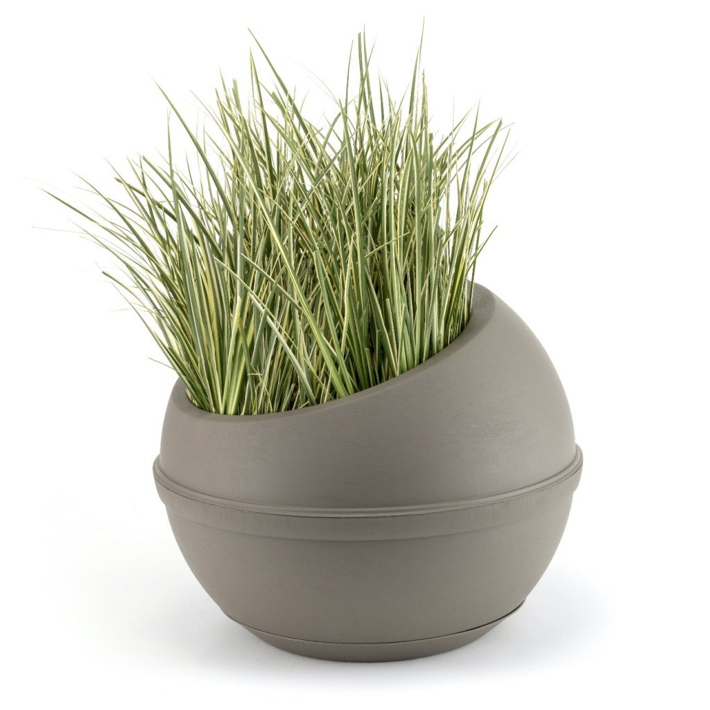 Bama Sfera Flowerpot 23l 40,5x32 cm taupe
