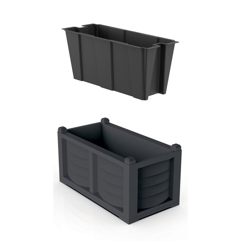 Bama Kit Arredo Planner 80x42.5x42 cm anthracite