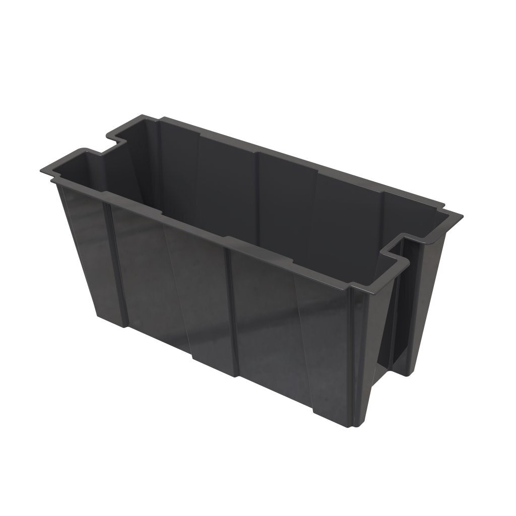 Bama Fioriera Inside Planter Big 63L 79x35x37 cm noir